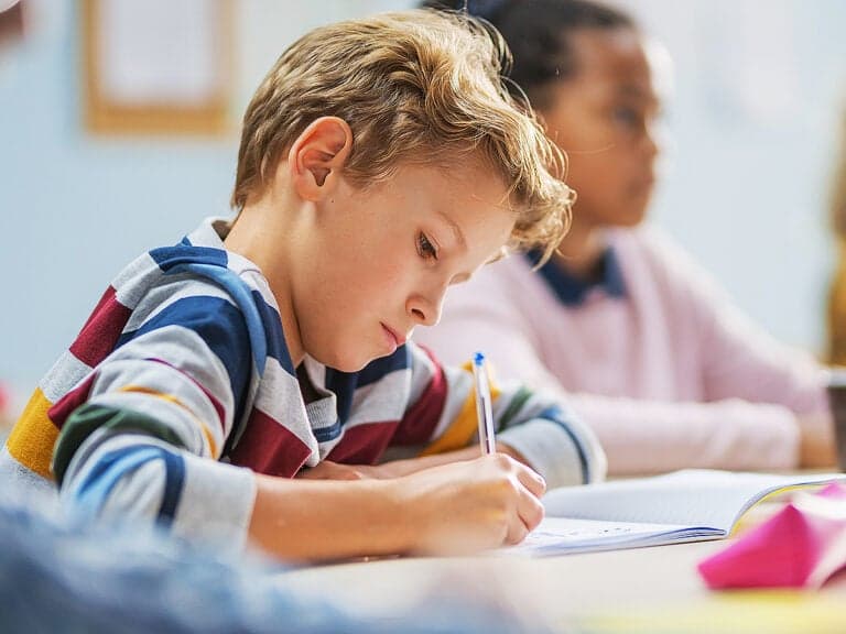 A Sylvan Learning tutoring session