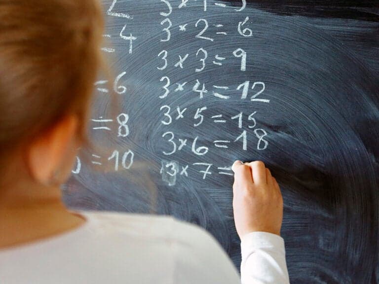 A Sylvan Learning tutoring session