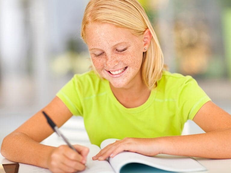 A Sylvan Learning tutoring session