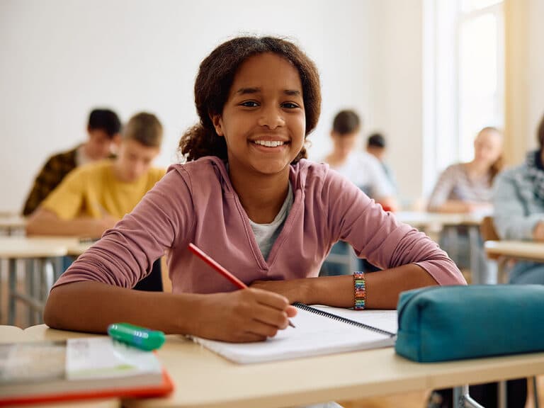 A Sylvan Learning tutoring session