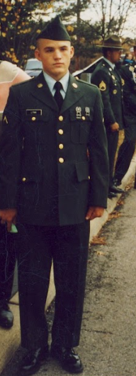 Me in uniform basic training
