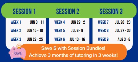 Session Dates all summer long