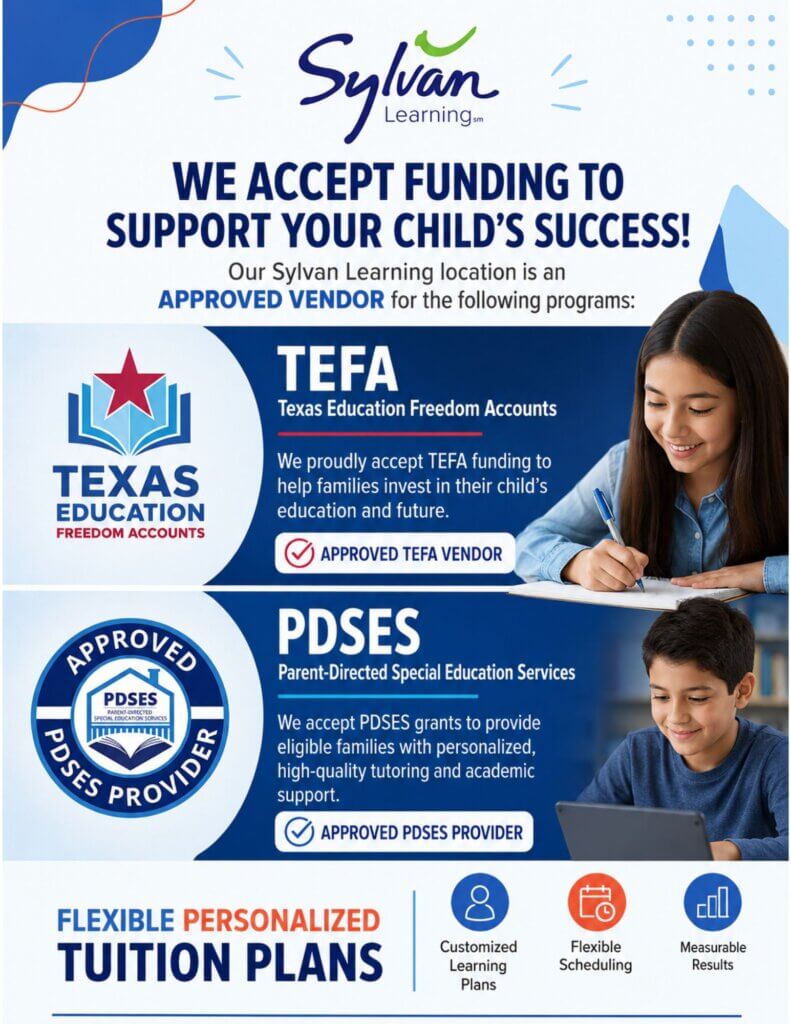 TEFA approved vendor. PDSES grant accepted as payment